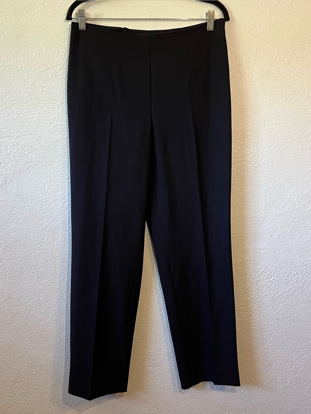 Talbots Established Fit Classics Side Zip Black Dress Pants Casual  Size 8